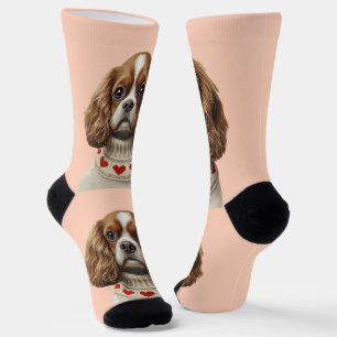 Liebes Herz Cavalier Socken