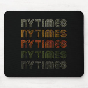 Liebes-Herz-Nytimes-T-Shirt Grunge-Vintage-Stil Sc Mousepad