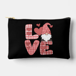 Liebes Herz Süßer Gnom Valentinstag Zubehörtasche