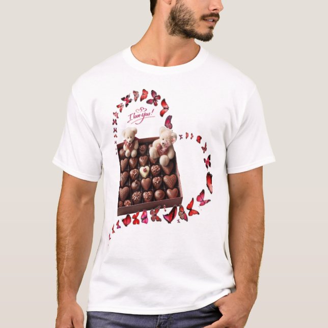 Liebes Herz  T-Shirt (Vorderseite)