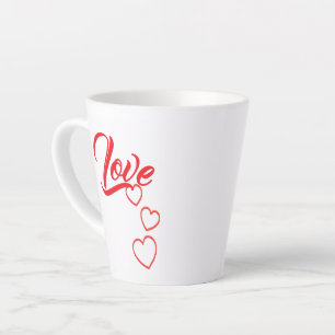 Liebes-Latte-Tasse Milchtasse