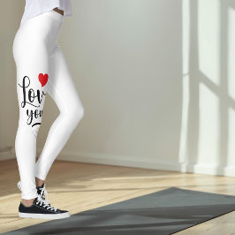 Liebes-Leggings Leggings
