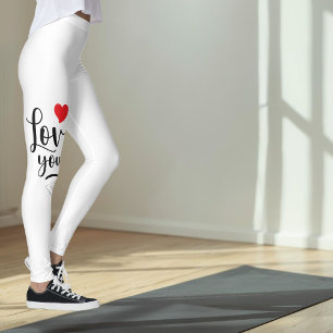 Liebes-Leggings Leggings