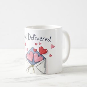 Liebes-Lieferung Tasse