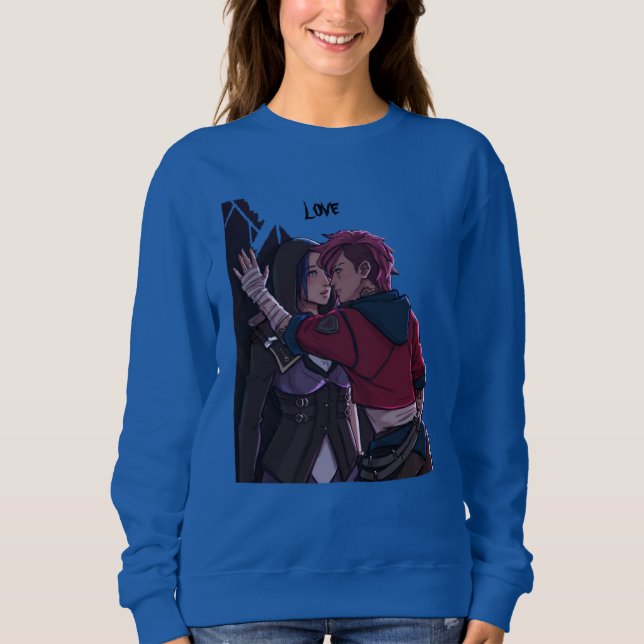 Liebes Mädchen Junge Sweatshirt (Vorderseite)