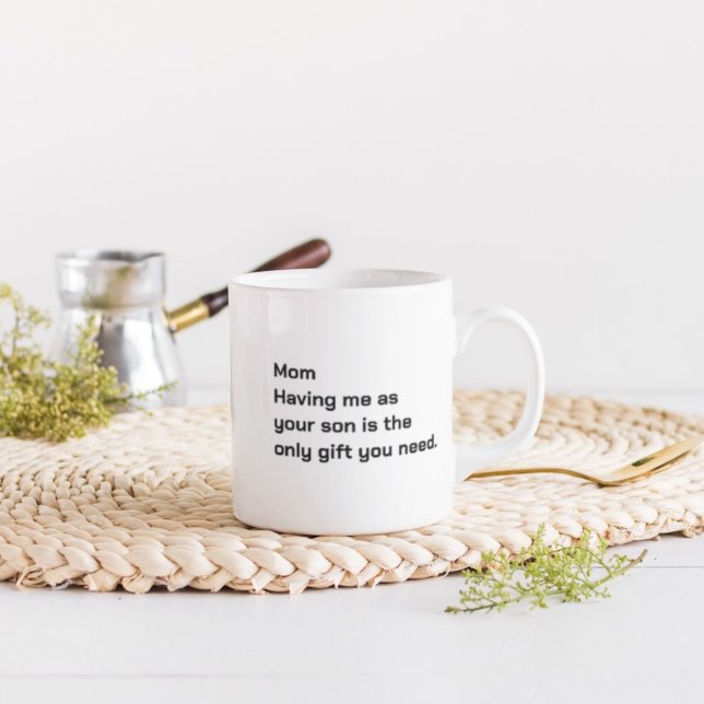Liebes Mama-Geschenk lustiger Mutter Tagesgeschenk Kaffeetasse (Von Creator hochgeladen)