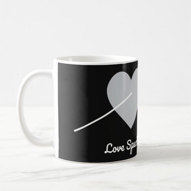 Liebes-Spektrum Kaffeetasse (Links)
