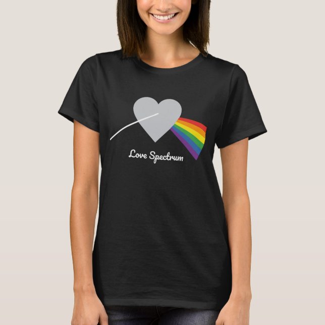 Liebes-Spektrum T-Shirt (Vorderseite)