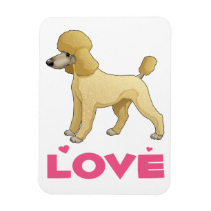 Liebes-Spielzeug Miniatur-Pudel-Welpen-Hund-Kühlsc Magnet