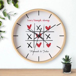 Liebes Triumph Immer Rotes Herz Paarname Uhr