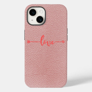 Liebesästhetik Rosa iPhone 14 Hülle. Case-Mate iPhone 14 Hülle