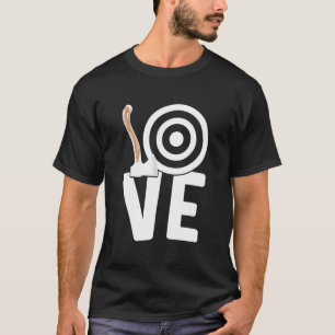 Liebesaxt Werfende Axt Werfer Axt Werfen T-Shirt