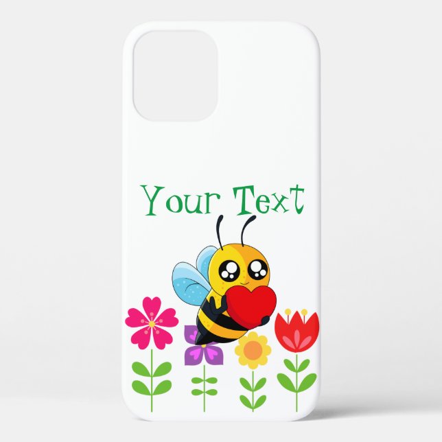 Liebesbiene Case-Mate iPhone Hülle (Rückseite)