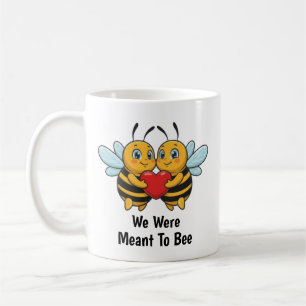 Liebesbienen Valentinstag Kaffeetasse