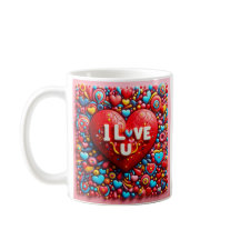 Liebesbotschaft Tasse