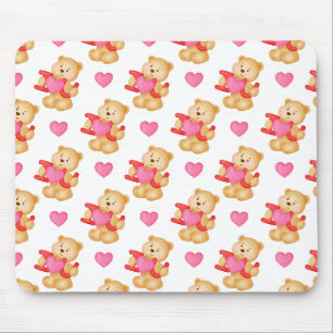 Liebesbrief-Teddybär Mousepad