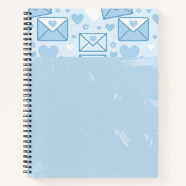 Liebesbriefe Rand Notizbuch