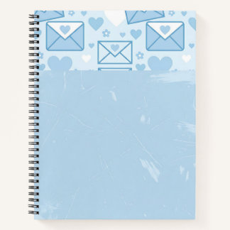 Liebesbriefe Rand Notizbuch
