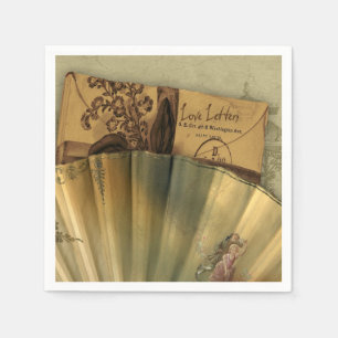 Liebesbriefe Serviette