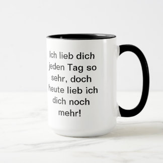 Liebesgedichte Tasse