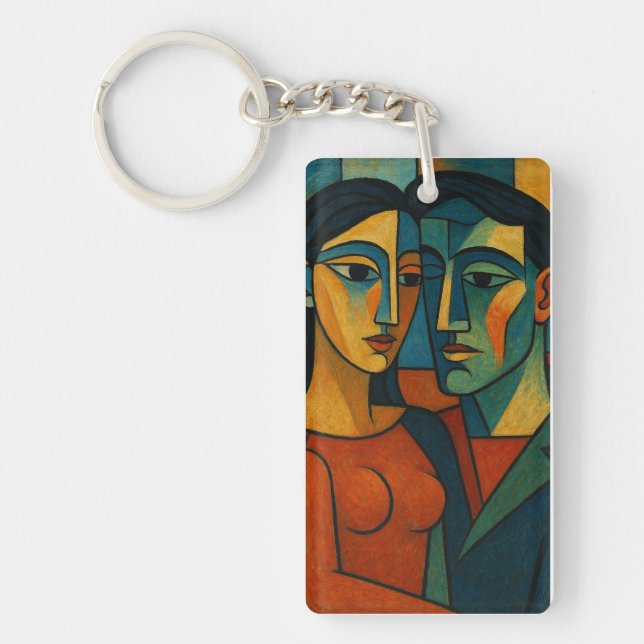 Liebesgeflüster Schlüsselanhänger (Vorderseite)