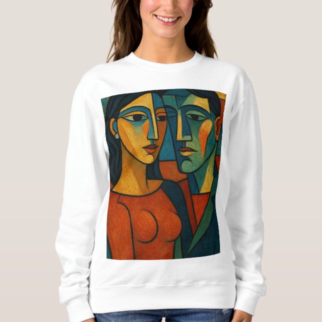 Liebesgeflüster Sweatshirt (Vorderseite)