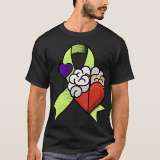 Liebesgehirn Herz-Bewusstseins-T-Shirt | Herz und T-Shirt