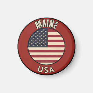 Liebesgeschenk aus Maine - Süßes ME-Staats-Souveni Magnet