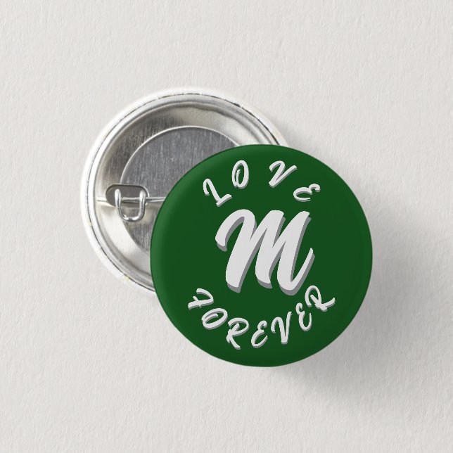 LIEBESGESCHENK EHEMANN EHEFRAU FREUNDIN FREUND BUTTON (Vorne & Hinten)