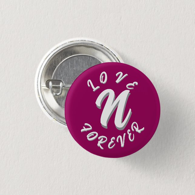 LIEBESGESCHENK EHEMANN EHefrau FREUNDIN FREUND Button (Vorne & Hinten)