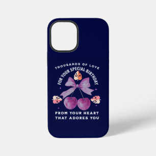LIEBESGESCHENK MUTTER VATER SCHWESTER BRUDER CHEF iPhone 12 MINI HÜLLE