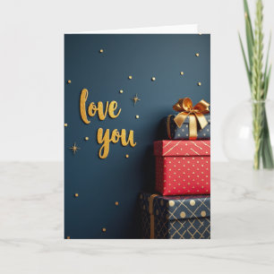 Liebesgeschenkboxen Karte