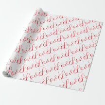 Liebesgeschenkpapier
