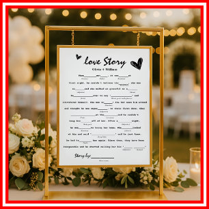 Liebesgeschichte Spiel   Hochzeit Poster