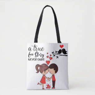 Liebesgeschichte-Tasche