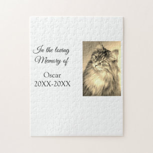 Liebesgeweih-Beerdigung hinzufügen Haustiernamensf Puzzle