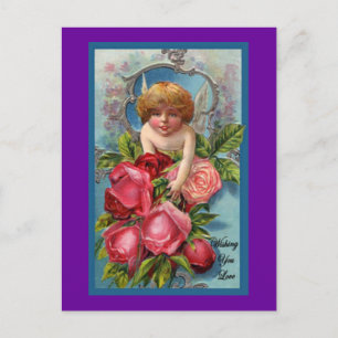 Liebesgrüße Postkarte