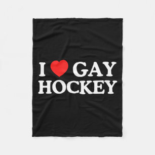 Liebesherz schwul Hockey entfesselt schwule Pride- Fleecedecke