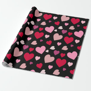 Liebesherzen-Geschenkpapier Valentinstag Geschenk Geschenkpapier