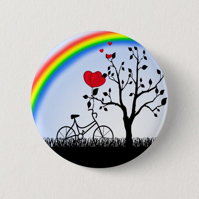 Liebeshügel Button (Vorderseite)