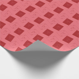 Liebeskarten-Verpackungspapier Geschenkpapier