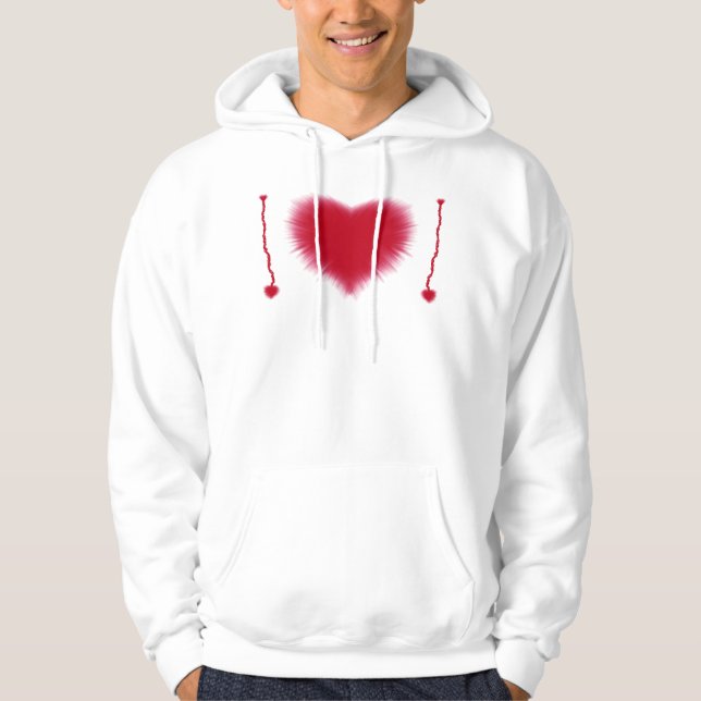 Liebesketten Hoodie (Vorderseite)