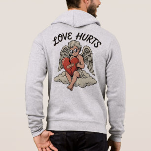 Liebeskummer Cupid Engel Hoodie
