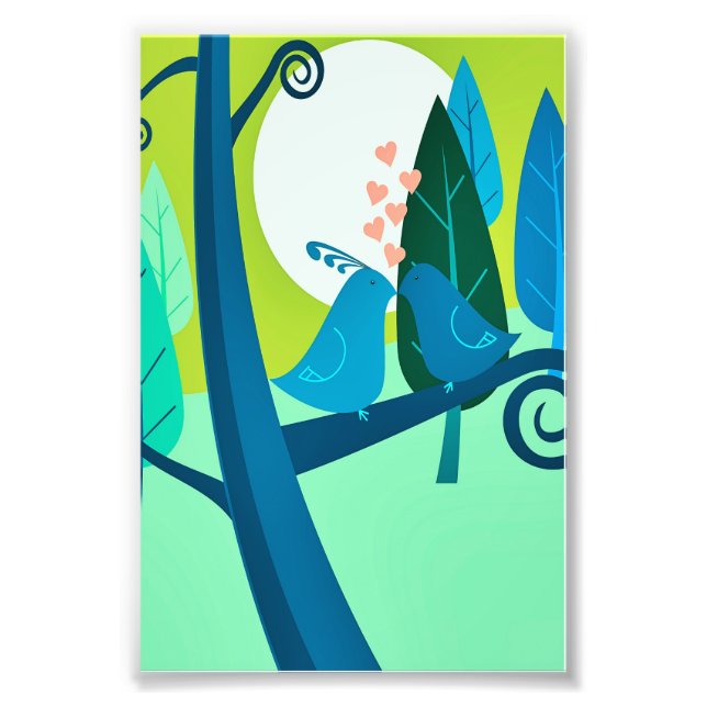 Liebeslied Fotodruck (Vorne)