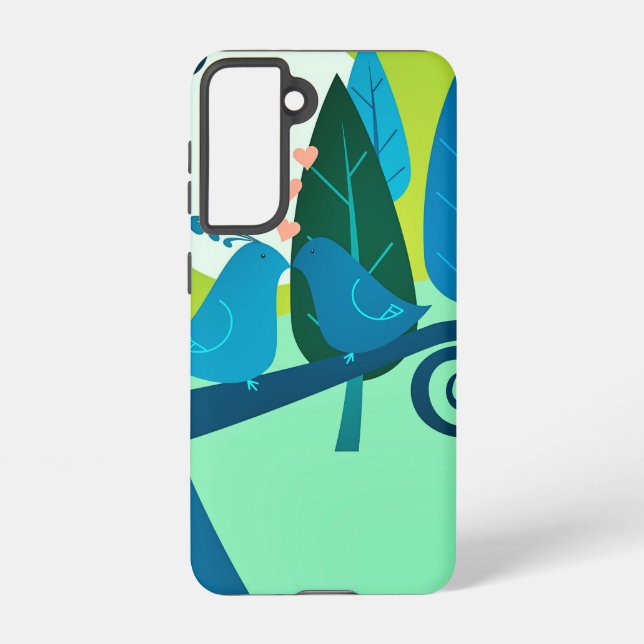 Liebeslied Samsung Galaxy Hülle (Rückseite)