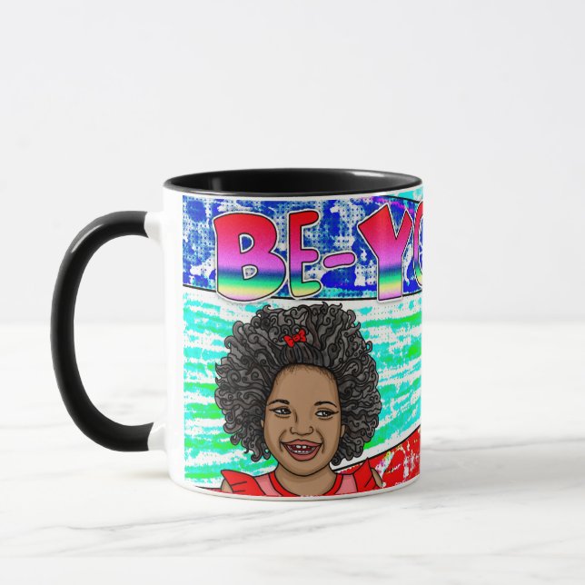 Liebesmädchen Tasse (Links)