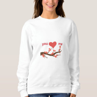 Liebesmodus aktiviert – Digitales Valentins-Shirt Sweatshirt
