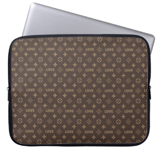 Liebesmuster Louis Vuitton Laptopschutzhülle