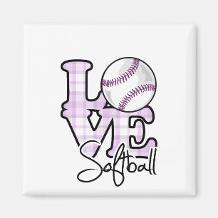 LiebeSoftball Magnet
