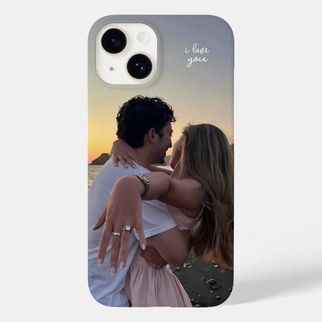 Liebespaar Personalisierte iPhone-Hülle Case-Mate iPhone Hülle (Rückseite)